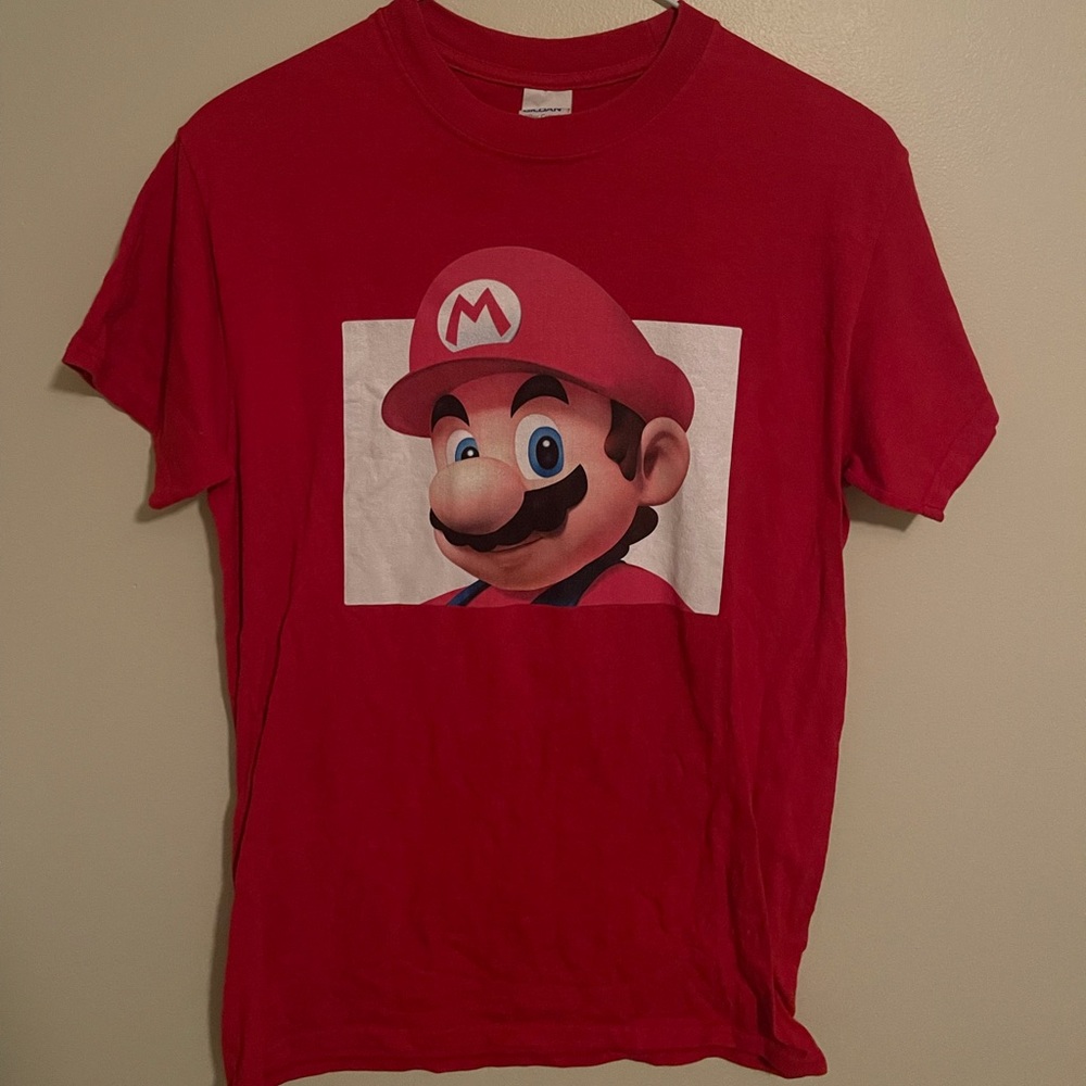 Nintendo Switch Road Trip Staff Shirt Mario